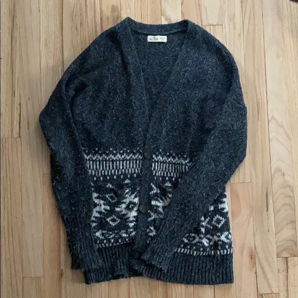 Hollister Sweaters - Vintage Fair isle knit cardigan